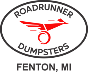 Roadrunner Dumpster Rentals in Fenton MI 48430 black