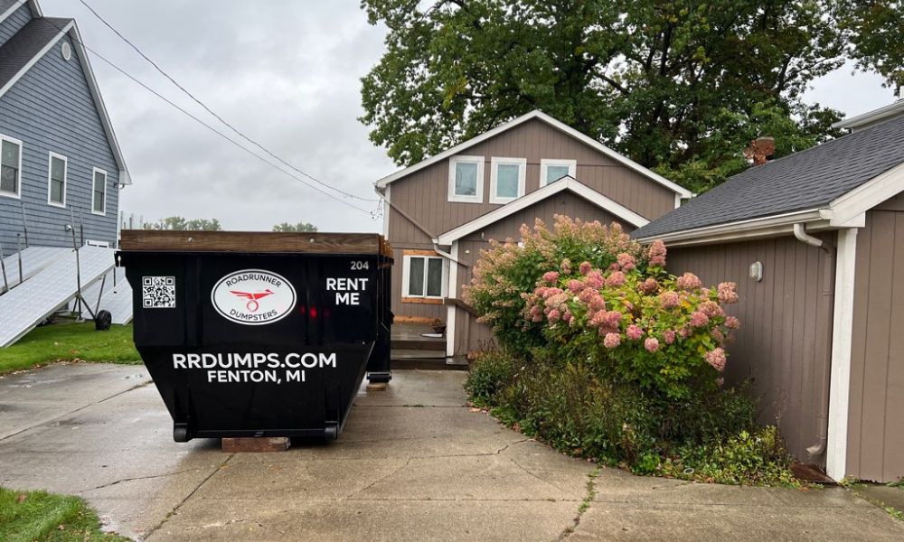 residential dumpster